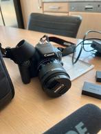 Canon EOD 200D + efs 18-55mm, Audio, Tv en Foto, Ophalen of Verzenden, Zo goed als nieuw, Spiegelreflex, Canon