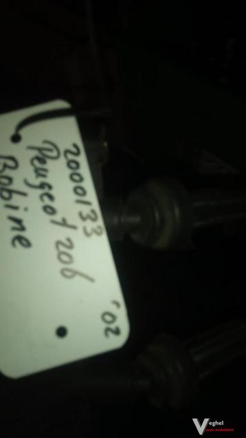 Bobine Peugeot 206. Met grijs zwart bruin steker  beschikbaar voor biedingen