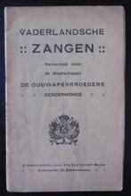 Vaderlandsche Zangen - Dendermonde, Boeken, Ophalen of Verzenden
