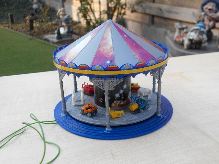 mooie faller H0 kermismolen met motor 180629, Hobby en Vrije tijd, Modeltreinen | H0, Ophalen