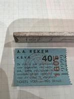 A.A. Rekem ticket - provinciaal 4 - 70's, Verzamelen, Verzenden