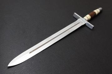 Épée Grande épée à main faite à la main, modèle médiéval Nou