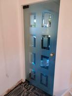 Glazen deur, Doe-het-zelf en Bouw, Deuren en Vliegenramen, Glas, 80 tot 100 cm, Minder dan 200 cm, Gebruikt