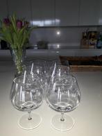Mooie glazen  voor cognac  of andere drank 6stuks, Ophalen of Verzenden, Zo goed als nieuw
