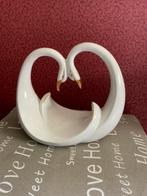 2 zwanen die een schaal vormen, Antiek en Kunst, Ophalen