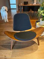 Design stoel Carl Hansen CH07 Shell Chair, Enlèvement ou Envoi, Tissus