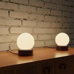 duo de lampes boule vintage, Maison & Meubles, Enlèvement, Comme neuf