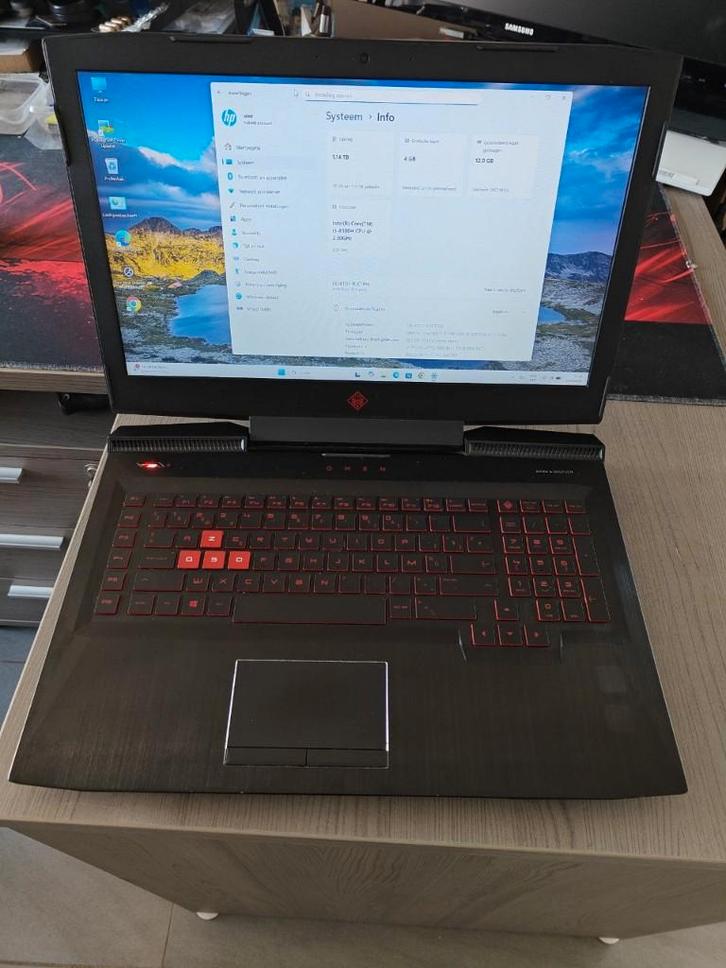 HP OMEN 17", Computers en Software, Windows Laptops, Gebruikt, 17 inch of meer, HDD, 2 tot 3 Ghz, Azerty, Ophalen of Verzenden
