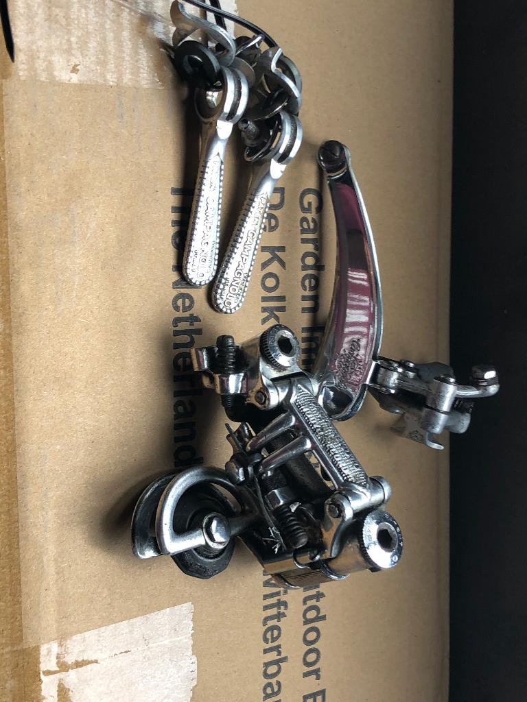Setje vintage Campagnolo nuovo record, Ophalen