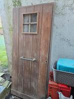 Voordeur in padouck, Ophalen