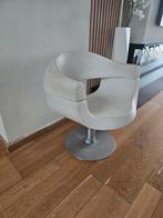 Kappers stoel in hoogte verstelbaar wit, Huis en Inrichting, Ophalen