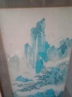 Gravure/illustration sur papier d'après Ch Yu Ying, Enlèvement