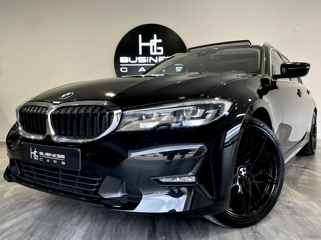 BMW 318 dA/ TOURING/ LOOK M/ TOIT OUVRANT/ VIRTUAL COCKPIT, Auto's, Achterwielaandrijving, 4 cilinders, Parkeersensor, Zwart