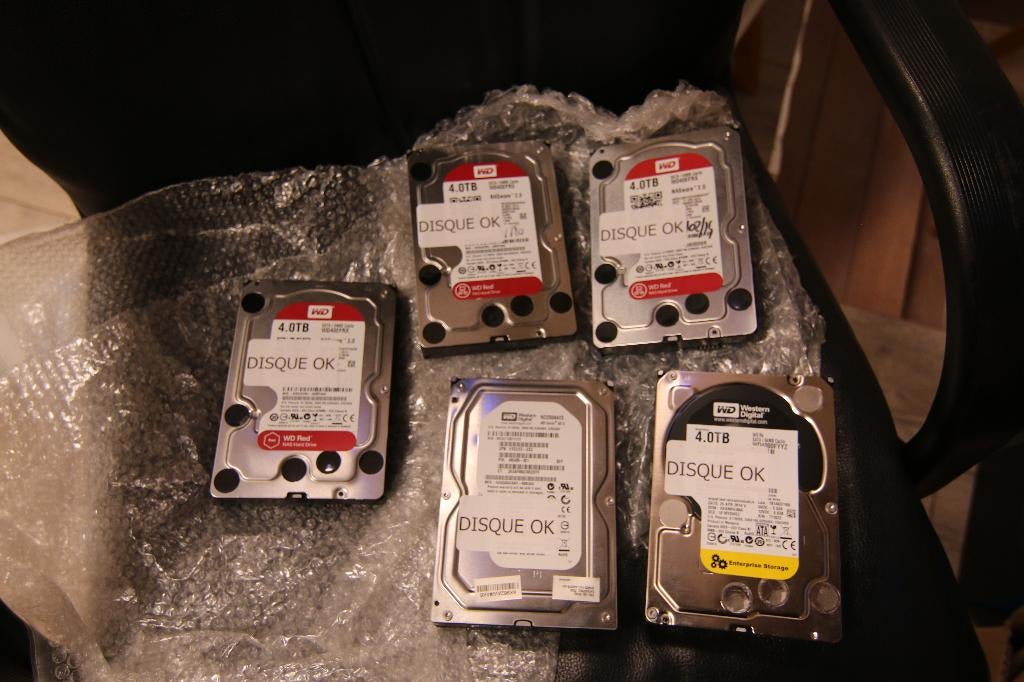 DISQUES DUR, Computers en Software, Harde schijven, Ophalen