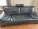 Salon zwart leder, Ophalen, Gebruikt, Modern