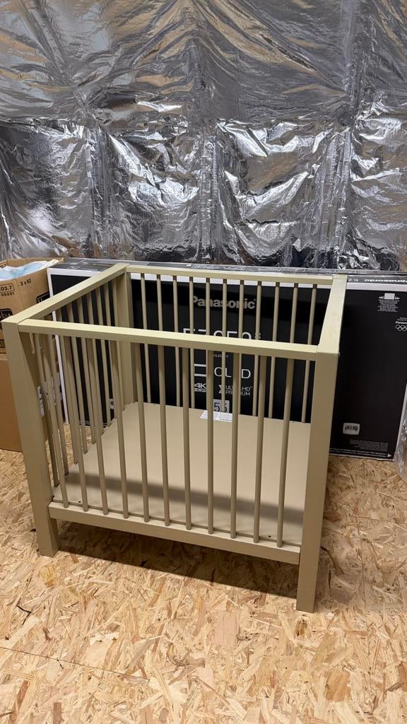 Bopita houten babybox, Ophalen, Gebruikt, Rechthoekig