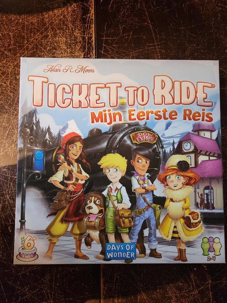 Ticket to ride  - Mijn eerste reis  - Gezelschapsspel 6+, Hobby en Vrije tijd, Gezelschapsspellen | Bordspellen, Zo goed als nieuw