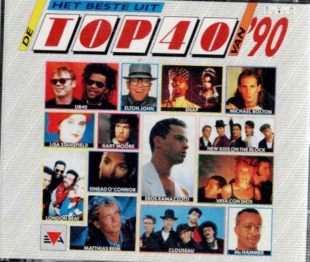 2 x cd  /  Het Beste Uit De Top 40 Van '90, CD & DVD, CD | Autres CD, Enlèvement ou Envoi