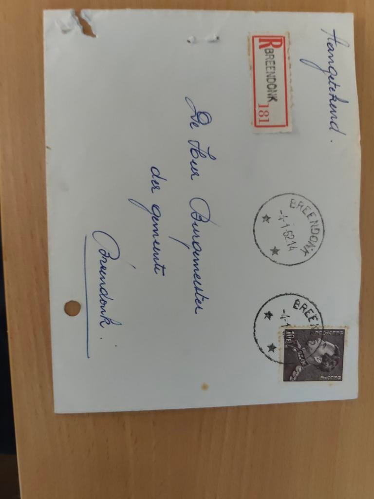 Leopold Belgium a enregistré Breendonk en 1962, Enlèvement ou Envoi