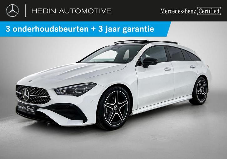 Mercedes-Benz CLA-klasse 180 Shooting Brake AMG Line | Panor, Auto's, Mercedes-Benz, Bedrijf, Te koop, CLA, Airconditioning, Centrale vergrendeling