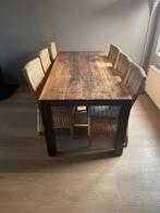 Tafel met 6 stoelen, Ophalen