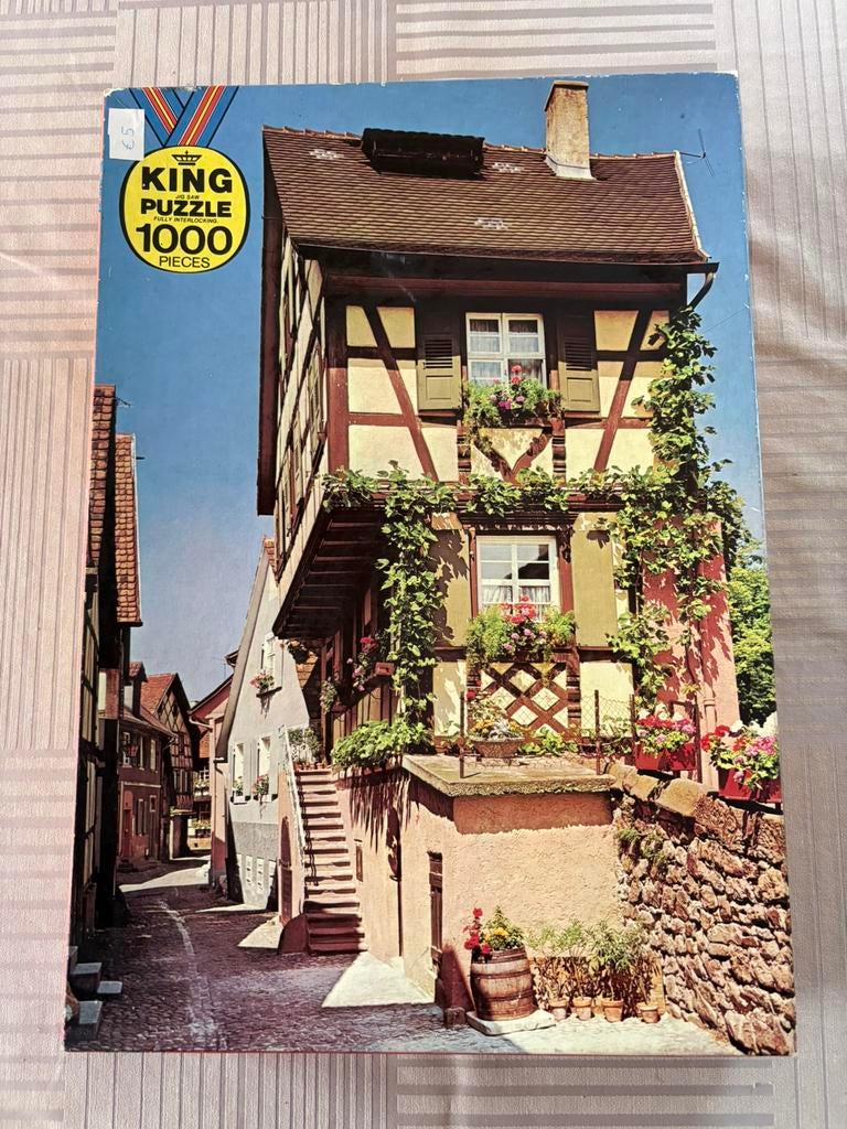 Puzzel 1000 st, Ophalen, Gebruikt