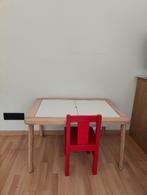 Table enfant + chaise IKEA, Enlèvement, Utilisé, Table(s) et Chaise(s)