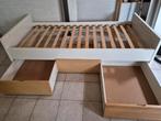 1 persoonsbed met 3 lades, Huis en Inrichting, Slaapkamer | Bedden, Ophalen