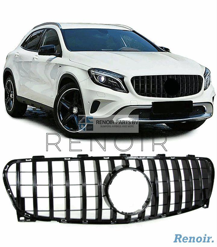 W156 Grill MB GLA Klasse 2013-2016 GT Panamericana Zwart, Gebruikt, -, -, Ophalen of Verzenden