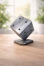 Dobbelsteen met onderplaat (metaal), Maison & Meubles, Accessoires pour la Maison | Autre, Enlèvement, Utilisé