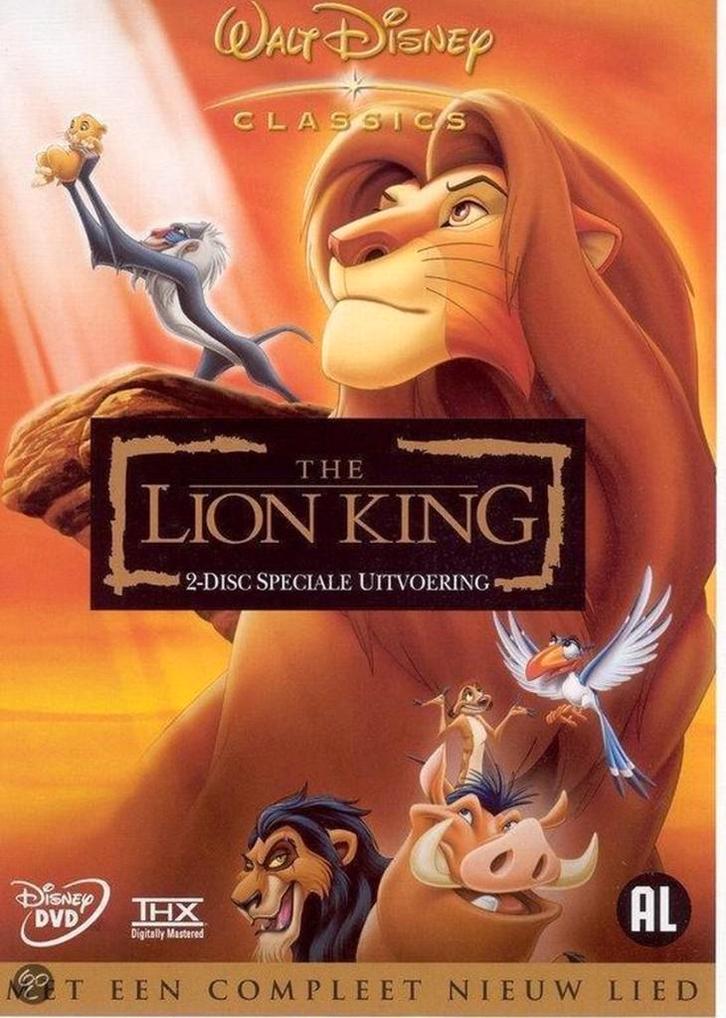 Disney dvd - The Lion King ( 2 disc speciale uitvoering ), CD & DVD, DVD | Films d'animation & Dessins animés, Enlèvement ou Envoi