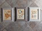 Set trois cadres ours, Maison & Meubles, Enlèvement, Bois