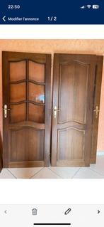 Portes Chêne Massif, Bricolage & Construction, Enlèvement, Comme neuf