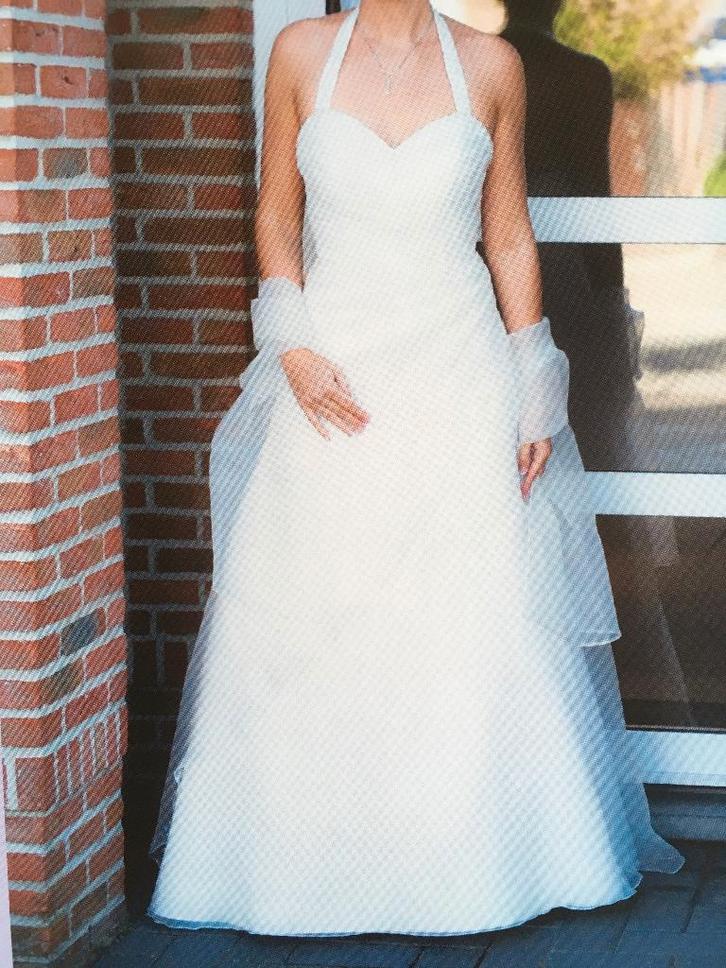 Trouwjurk in zeer goede staat !, Kleding | Dames, Trouwkleding en Trouwaccessoires, Zo goed als nieuw, Trouwjurk, Wit, Ophalen of Verzenden