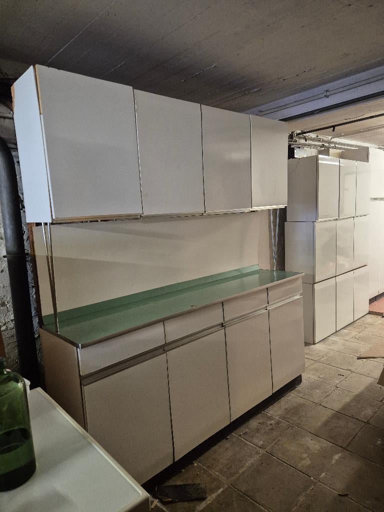 Cuisine vintage à donner, Enlèvement, Utilisé, Blanc