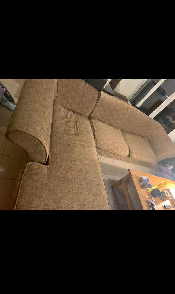 Hoeksalon, Ophalen, Stof