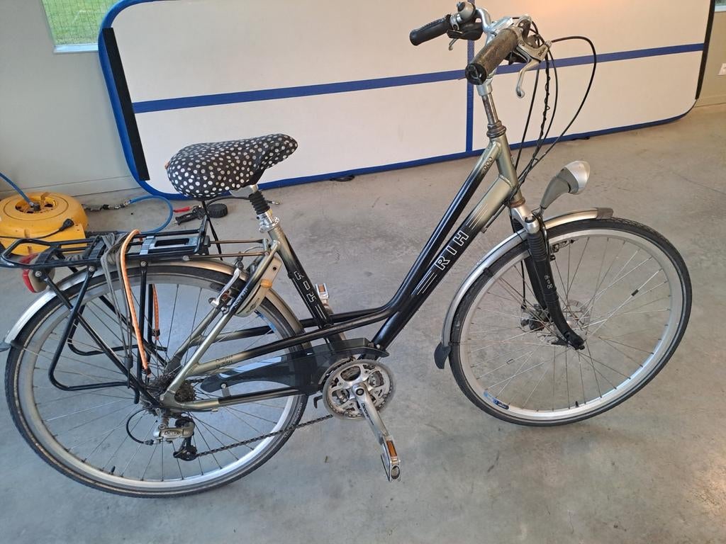 Damesfiets RIH z-900 maat 49, 47 tot 50 cm, Versnellingen, Zo goed als nieuw, Schijfrem