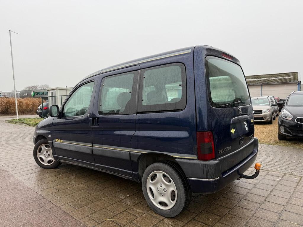 Peugeot Partner 1.6 Benzine| 2x schuifdeur | Trekhaak | Airc, Auto's, Voorwielaandrijving, 1160 kg, Monovolume, Gebruikt