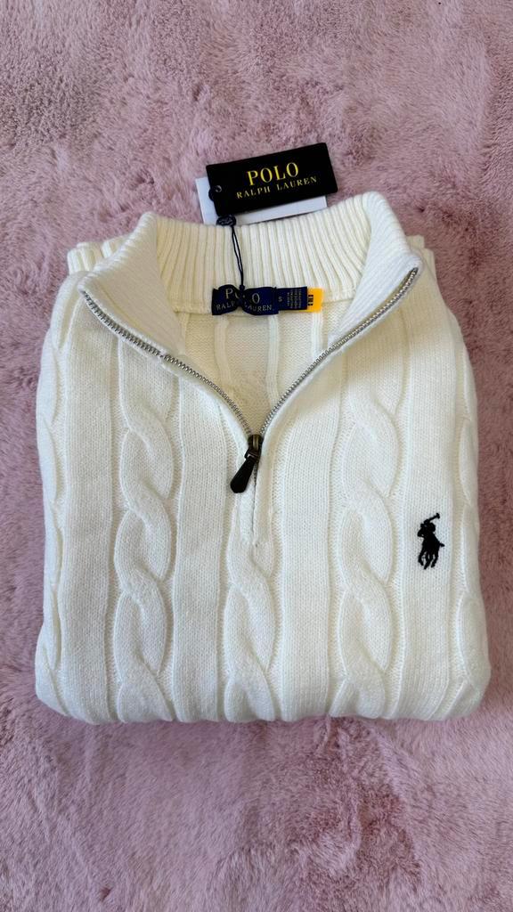 Polo Ralph Lauren _ taille S _ très bon état, Vêtements | Hommes, Pulls & Vestes, Comme neuf, Blanc, Enlèvement ou Envoi