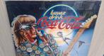 Coca Cola bord met kroonkurken. Jaren 70, Verzamelen, Ophalen of Verzenden