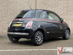 Fiat 500 0.9 TwinAir by Gucci | Leder | Climate | APK 09-202, Auto's, Fiat, Zwart, Zwart, Bedrijf, Handgeschakeld
