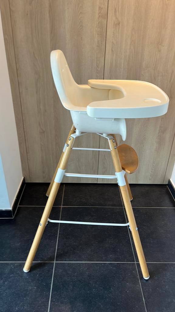 Kinderstoel child wood, Ophalen, Gebruikt, Gordel(s)