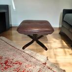 Repose-pieds/repose-pieds élégant — aspect cuir marron — 41, Enlèvement ou Envoi, Tissus