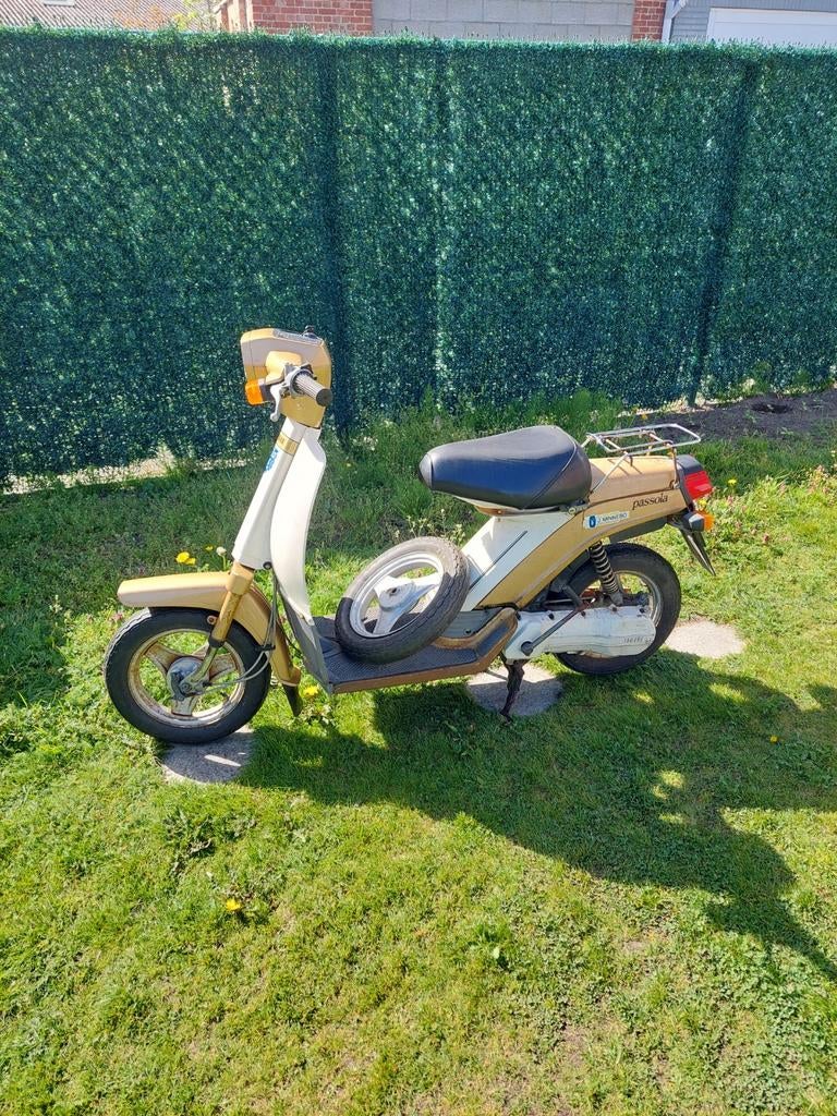 Oldtimer yamaha scooter, Tweetakt, Gebruikt, Yamaha, Klasse B (45 km/u)