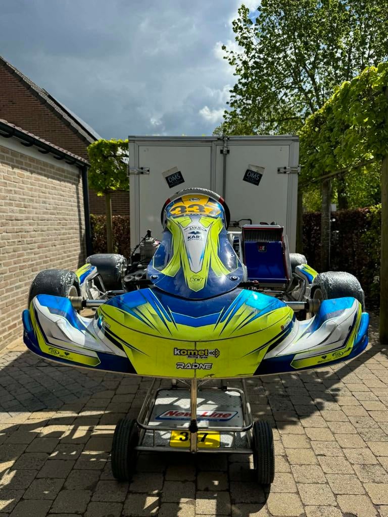Kr2 kartrepublic 2021  iame x30 2022 MYCRON 5 2t en pitkar, Sport en Fitness, Karting, Kart, Ophalen