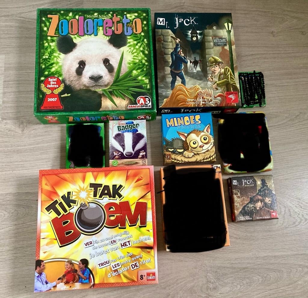 Diverse spellen / bordspellen / kaartspellen in prima staat!, Vijf spelers of meer, Ophalen of Verzenden, Zo goed als nieuw