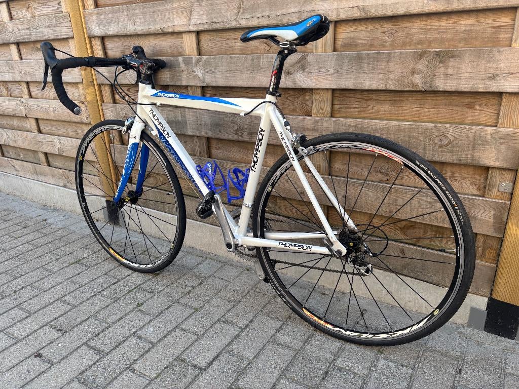 koersfiets racefiets thomson helium 54 perfecte staat 10sp, Fietsen en Brommers, Ophalen, 28 inch, Zo goed als nieuw, 15 tot 20 versnellingen