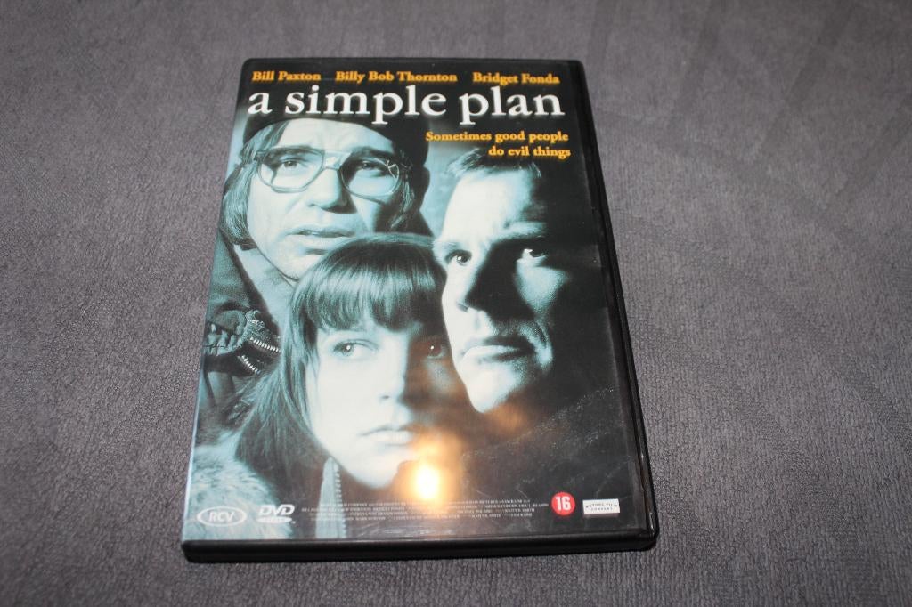 DVD A Simple Plan, CD & DVD, DVD | Thrillers & Policiers, À partir de 16 ans, Enlèvement ou Envoi, Utilisé, Mafia et Policiers