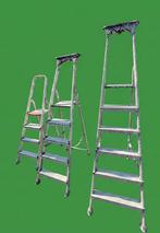 Lot de 3 escabelles :  Altrex Double Decker en aluminium., Enlèvement, Utilisé