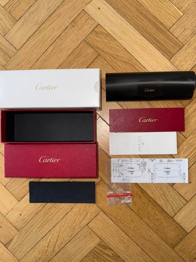 Cartier Piccadilly-brillen, Ophalen of Verzenden, Zo goed als nieuw, Bril